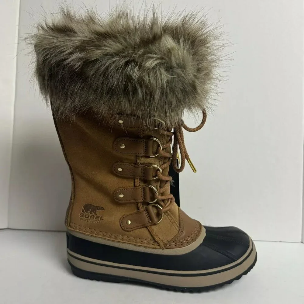 Sorel Womens Joan Of Arctic Waterproof Boot Brown Size 7 M